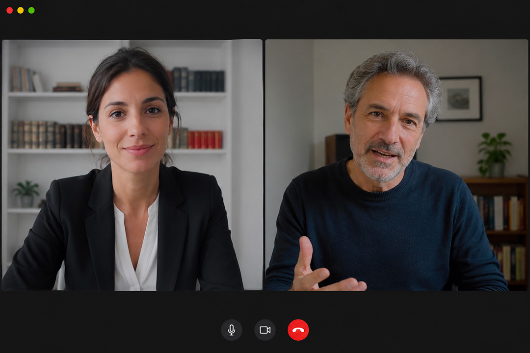 Video consulenza legale con un avvocato IUSPERT
